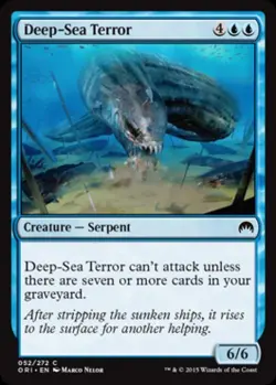 Deep-Sea Terror -Foil Light Play MTG Magic Origins - Image 1