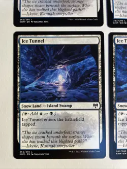 4x Mtg Kaldheim Ice Tunnel NM/M Magic Card Magic The Gathering - Image 2