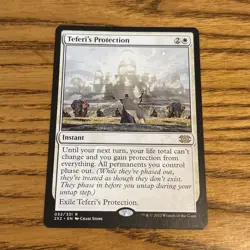Magic the Gathering Teferi's Protection Double Masters 2022 Regular Card - Image 1