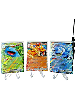 Charizard Blastoise And Venusaur Ex-Pokemon 151 Cards Pack Fresh Double-Rares - Image 1