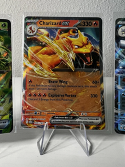 Charizard Blastoise And Venusaur Ex-Pokemon 151 Cards Pack Fresh Double-Rares - Image 3