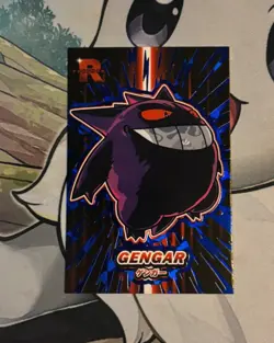 Pokemon Gengar Blue Holo Team Rocker Peru Exclusive Card - Image 1