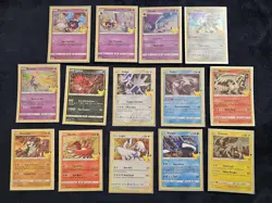 Celebrations 25th Anniversary 14x Holo Legendary Pokemon Card Lot - Image 1