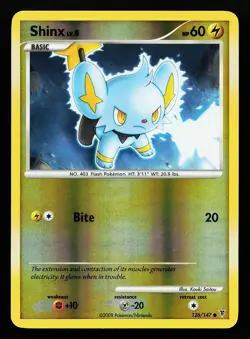 Shinx 126/147 Reverse Holo Supreme Victors Pokemon Card - Image 1