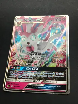 Sylveon GX 92a/145 Alt Art Guardians Rising Ultra Rare Holo Promo Pokemon Card - Image 2