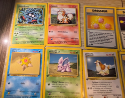 Lot of 12 French 1st Edition Pokemon Cards (LP to NM) - Image 1