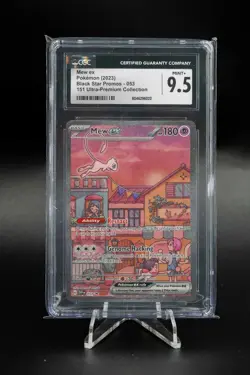 CGC 9.5 Mew ex 053 Sv: Scarlet & Violet Promo Cards Holo - Image 1