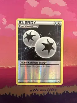 Pokemon Card Double Colorless Energy Generations Reverse Holo 74/83 NM - Image 1