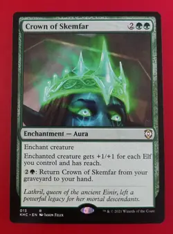 1x Crown of Skemfar | Kaldheim Commander | MTG Magic Cards - Image 1