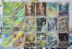 Pokemon 151 Complete AR Art Rare Set of 18 Cards Sv2a UK Genuine Official TCG UK - Image 1