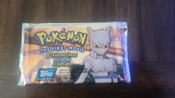 Pokemon 199 Topps The First Movie Booster Pack 8 Cards - Image 1