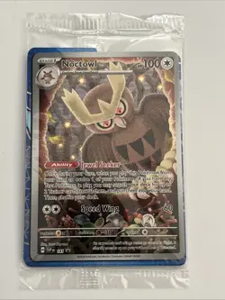 Noctowl 141 Sv: Scarlet & Violet Promo Card Holo Card 141 SEALED PROMO Pokemon - Image 1