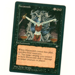 Hecatomb Ice Age Magic The Gathering Card - Image 1