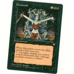 Hecatomb Ice Age Magic The Gathering Card - Image 3