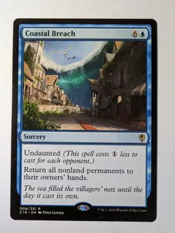 Coastal Breach 006/351 Commander 2016 C16 MTG LP - Image 1