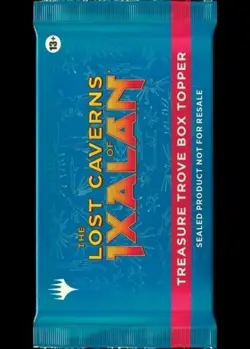 MTG Magic the Gathering Lost Caverns of Ixalan Treasure Trove Box Topper Sealed - Image 1