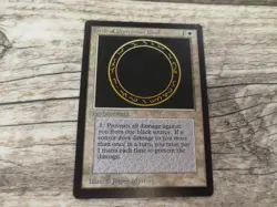 Magic The Gathering Circle Of Protection: Black Beta LP Excellent Ungraded - Image 1
