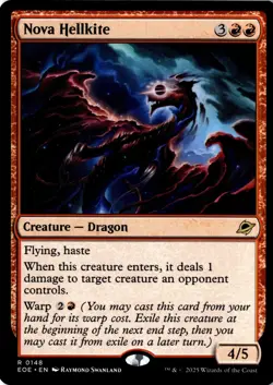 Nova Hellkite R Edge of Eternities 148 NM - Image 1