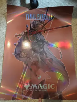 Magic the Gathering x Final Fantasy Firion Foil Poster | PAX East Exclusive - Image 1