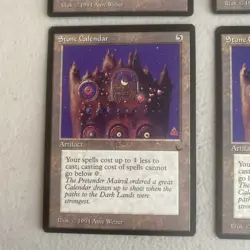 4X Stone Calendar - (mint or better) The Dark - MTG - Image 4