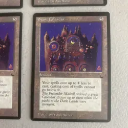 4X Stone Calendar - (mint or better) The Dark - MTG - Image 5