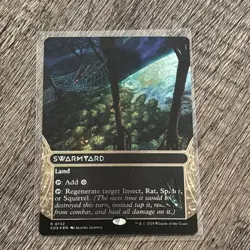 Swarmyard (0132) (Borderless) (Galaxy Foil) EOE Stellar - Image 1