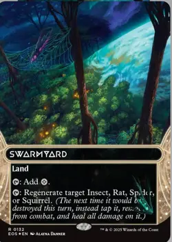 Swarmyard (0132) (Borderless) (Galaxy Foil) - Image 1