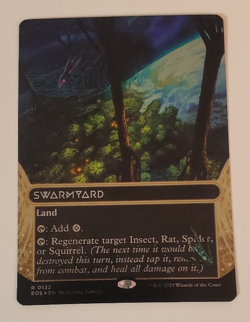 Swarmyard Galaxy Foil 0132 EOS NM/MT [Edge of Eternities:MTG] - Image 2
