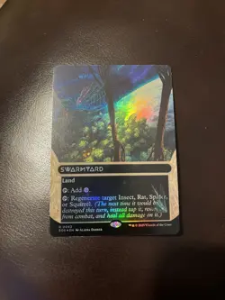 Swarmyard 0042 - Borderless - Full Art - Tribal Land - MTG - Edge Of Eternities - Image 1