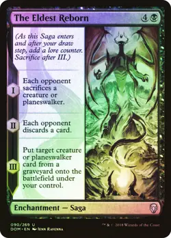 FOIL The Eldest Reborn ~ Dominaria [ Excellent ] [ Magic MTG ] - Image 1