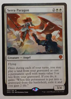 MTG / Serra Paragon / DMU / #032 / Regular / Mythic / NM - Image 1