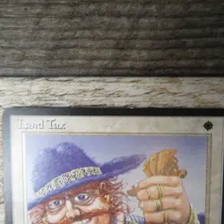 Magic The Gathering MTG Land Tax Legends 1994 MP Good Ungraded - Image 5