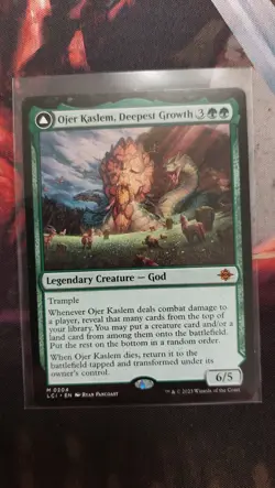 MTG magic - Ojer Kaslem, Deepest Growth Temple of Cultivation - NM eng x1 LCI - Image 1