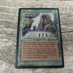 Magic The Gathering MTG Sylvan Library Legends 1994 LP Excellent Ungraded - Image 1