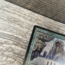 Magic The Gathering MTG Sylvan Library Legends 1994 LP Excellent Ungraded - Image 3