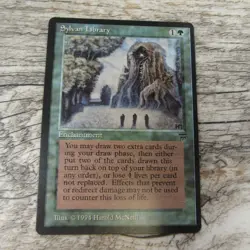 Magic The Gathering MTG Sylvan Library Legends 1994 LP Excellent Ungraded - Image 1