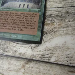 Magic The Gathering MTG Sylvan Library Legends 1994 LP Excellent Ungraded - Image 5