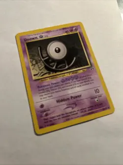 Pokemon TCG Unown [U] 51/75 Neo Discovery Regular LP+ - Image 2