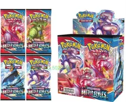 Pokemon Sword Shield Battle Styles Booster Box Sealed - Image 1