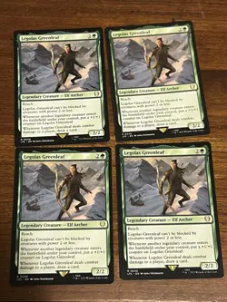 MTG - 4x Legolas Greenleaf - NM - LOTR Commander - Image 1