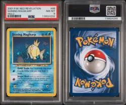 PSA 8 Shining Magikarp Holo 2001 Nintendo Pokemon Neo Revelation**NEW CERT** - Image 3