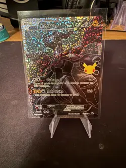 Pokemon Celebrations Classic Collection Zekrom Full Art 114/114 Pack Fresh - Image 1