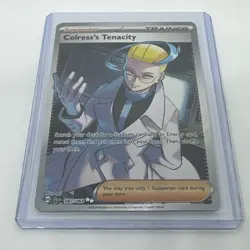 Pokemon TCG Colress's Tenacity Card 087/064 Shrouded Fable NM Mint Condition - Image 1