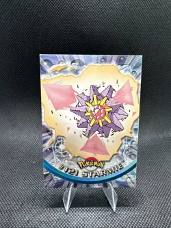 Topps Pokemon TV Animation Series 3 Starmie #121 Regular Non Holo Blue Label LP - Image 1