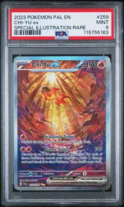 2023 POKEMON PAL EN-PALDEA EVOLVED SPECIAL ILLUSTRATION RARE CHI-YU 259 EX PSA 9 - Image 1