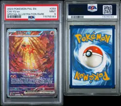 2023 POKEMON PAL EN-PALDEA EVOLVED SPECIAL ILLUSTRATION RARE CHI-YU 259 EX PSA 9 - Image 3