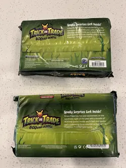 x2 New Sealed Pokemon Cards TCG 2023 Trick or Trade Halloween Booster Bundle - Image 2