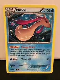 Milotic Holo Rare 23/106 Pokemon Flashfire - Image 1