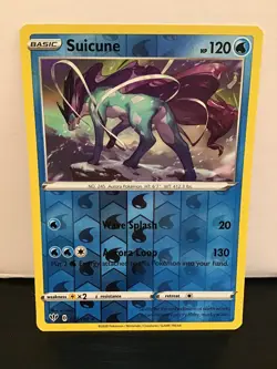 Suicune 37/189 Pokemon Darkness Ablaze Reverse Holo Rare - Image 1