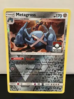Metagross 95/168 Pokemon League Promo Reverse Holo Celestial Storm Rare Stamped - Image 1